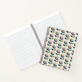 Retro Fun Garden Flower Pattern Notitieboek (Binnen)