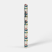 Retro Fun Garden Flower Pattern Samsung Galaxy Hoesje (Rechterkant)