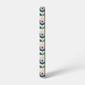 Retro Fun Garden Flower Pattern Samsung Galaxy Hoesje (Linkerkant)