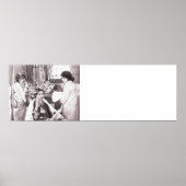 Retro Fun Hair Salon Poster (Voorkant)