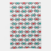 Retro Fun Pattern Theedoek (Verticaal)