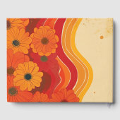 Retro Funky 50e trouwjubileum Gastenboek (Achterkant)