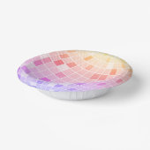 Retro Funky 90s Pink Disco Ball Verjaardagsfeestje Papieren Kommen (Gebogen)