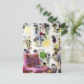 retro funky briefkaart (Staand voorkant)