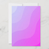 Retro Funky jaren 80 jaren 90 Disco Eerste Verjaar Kaart (Achterkant)