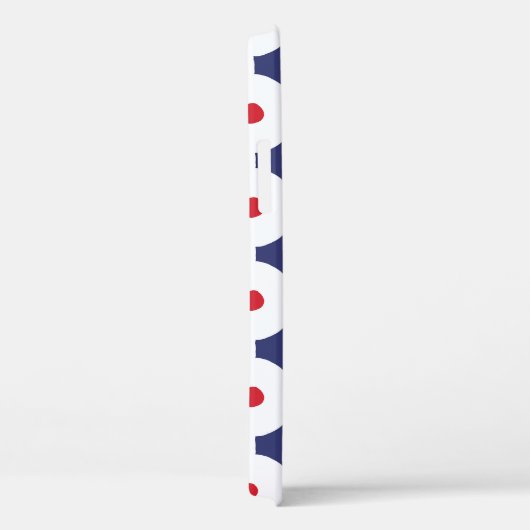 Retro Funky naadloos ontwerp Case-Mate iPhone Case (Achterkant / Rechts)