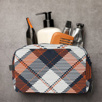 Retro Funky Plaid Mannen Reizen