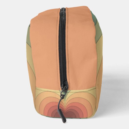 Retro Funky Schattige Kleurrijke Hart Print Cut Na Toilettasje (Rechts)