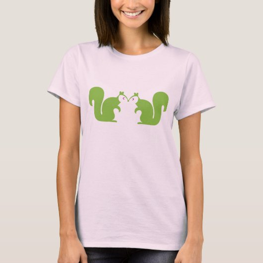 Retro Funky Squirrel Chipmunk Shirt (Voorkant)