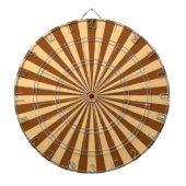 retro funky sun strepen 5 dartbord (Voorkant)