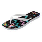 Retro Funky  Teenslippers (Schuin)