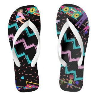Retro Funky Teenslippers