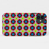 Retro funky telefoonhoesje bloemrijk Case-Mate iPhone case (Achterkant (horizontaal))