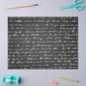 Retro Funky Trendy Pattern Chalkboard Tissuepapier (Craft)
