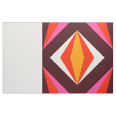 Retro Funky Tropical Diamond Boomerang Stof (Fat Quarter)