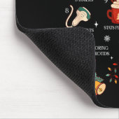 Retro Funny 12 Days Of Sonography Ultrasound Tech  Muismat (Hoek)