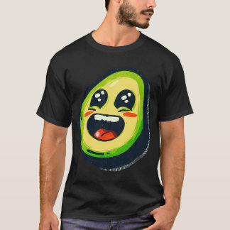 Retro Funny Avocado T-shirt