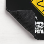 Retro Funny But Officer The Sign Said Do A Burnout Muismat (Hoek)