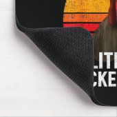 Retro Funny Chicken Lover Gift – I Raise Chickens  Muismat (Hoek)