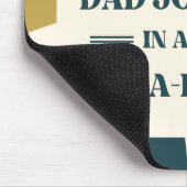 Retro Funny Dad Jokes Vaders dag cadeau voor vader Muismat (Hoek)