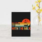 Retro Funny Dad Quote Design Gift For Father’s Day Kaart (Gele Bloem)