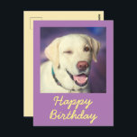 Retro Funny Dog en Happy Birthday Briefkaart<br><div class="desc">Het is het Retro Funny Dog en Happy Birthday Briefkaart. Het schattige uitzoeken is prachtig. U kunt uw berichten opnemen. Het zal je vriend aan het lachen maken. Dit zal een betekenisvol cadeau zijn en je vriend aan het lachen maken. Ik wil u nu feliciteren en een van de weinigen...</div>
