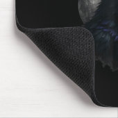 Retro Funny F Caw F Crow en Bird Moon Muismat (Hoek)