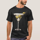  Retro Funny Filthy Martini Dirty Martini S T-shirt (Voorkant)