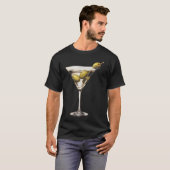 Retro Funny Filthy Martini Dirty Martini S T-shirt (Voorkant volledig)