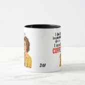 Retro Funny Geen Inspirerend Quote Koffie Mok (Midden)