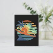 Retro Funny Gymnastic Women Acrobat Sports Lover Briefkaart (Staand voorkant)