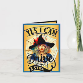 Retro Funny Halloween Kaarten