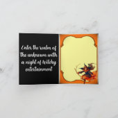 Retro Funny Halloween Kaarten Notitiekaartje (Binnen)