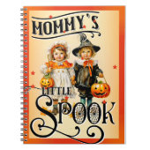 Retro Funny Halloween Notitieboek (Voorkant)