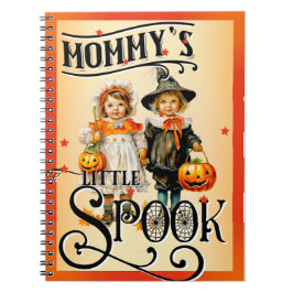 Retro Funny Halloween Notitieboek