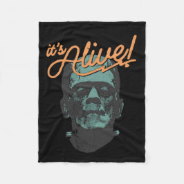 Retro Funny It's Alive Frankenstein Monster Spooky Fleece Deken