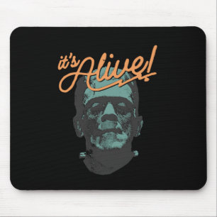 Retro Funny It's Alive Frankenstein Monster Spooky Muismat