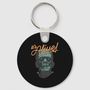 Retro Funny It's Alive Frankenstein Monster Spooky Sleutelhanger