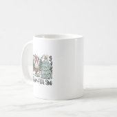 Retro Funny Let Heaven And Nature Sing Nes Tree Ch Koffiemok (Voorkant links)