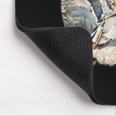 Retro Funny Mallard Duck Waterfowl Hunting Cozy Se Muismat (Hoek)