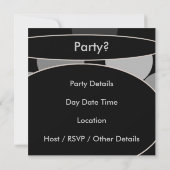 Retro Funny Mans 40ste verjaardagsfeestje Kaart (Achterkant)