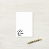 Retro Funny No. Post-it® Notes (Op bureau)