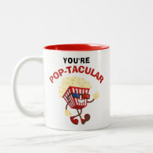 Retro Funny Popcorn humor cadeau voor vriend