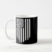 Retro Funny QR Trump Dans Code Koffiemok (Links)