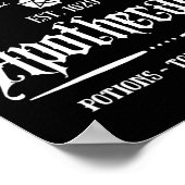 Retro Funny Salem Witch Machusetts Apothecary Hall Poster (Hoek)