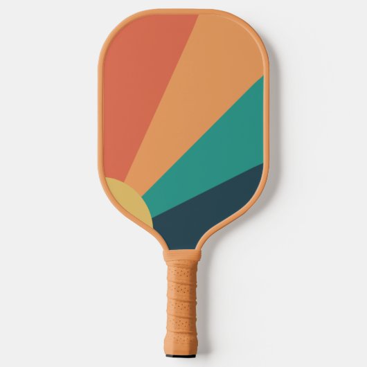 Retro Funny Specialized Pickleball Paddle (Achterkant)
