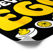 Retro Funny Thanksgiving Dinner Bad Day To Be A De Poster (Hoek)