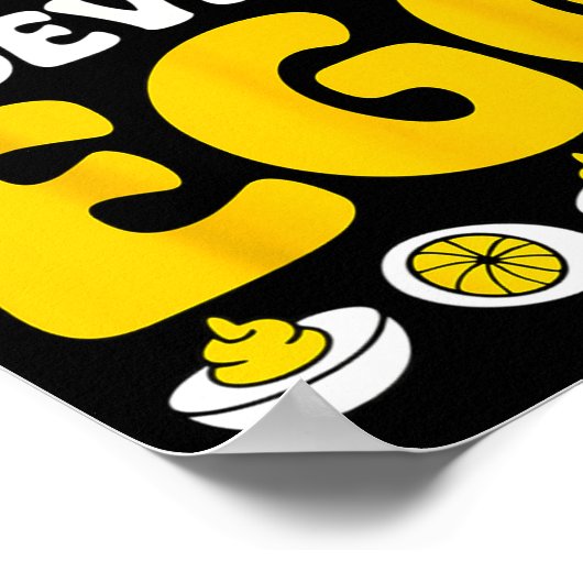 Retro Funny Thanksgiving Dinner Bad Day To Be A De Poster (Hoek)