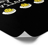 Retro Funny Thanksgiving Dinner Bad Day To Be A De Poster (Hoek)