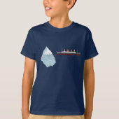 Retro Funny Titanic Ship 1912 T-shirt (Voorkant)